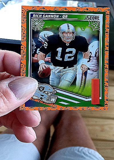 2025 Panini Score #221 Rich Gannon — front
