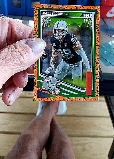 2025 Panini Score A Treat #206 Maxx Crosby — front