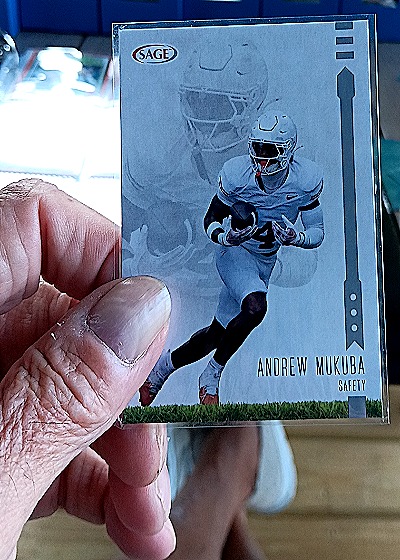 2025 SAGE High Series #136 Andrew Mukuba — front