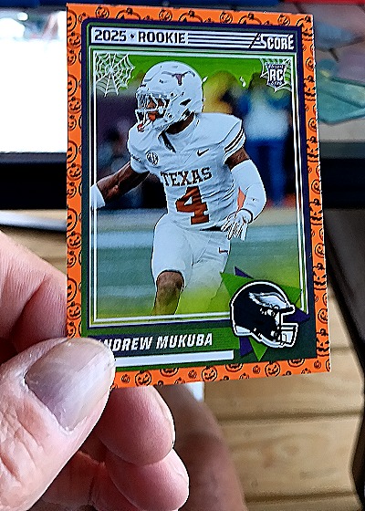 2025 Panini Score A Treat Halloween #98 Andrew Mukuba — front