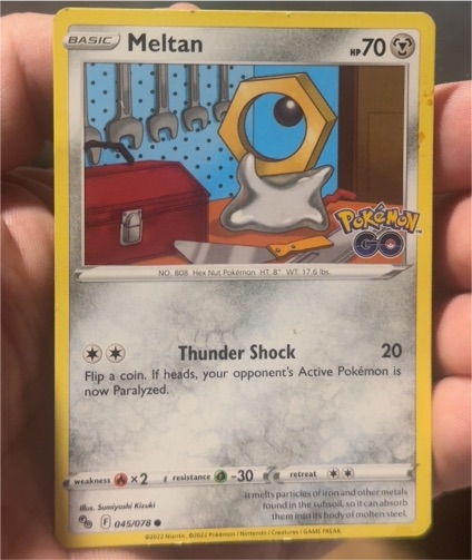 2022 Pokémon GO #045 Meltan — front