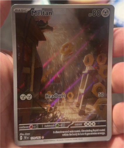2019 Pokémon SV05: Temporal Forces #179 Meltan — front