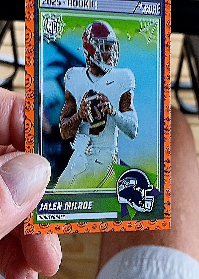 2025 Panini Score A Treat #29 Jalen Milroe — front