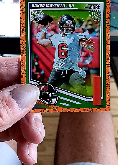 2025 Panini Score A Treat #213 Baker Mayfield — front