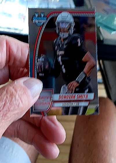 2024 Bowman University Chrome #67 Donovan Smith — front