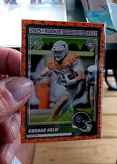 2025 Panini Score A Treat #2025 Gunnar Helm — back
