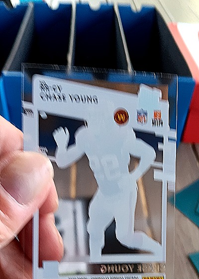2020 Donruss Rated Rookie #101 Chase Young — back