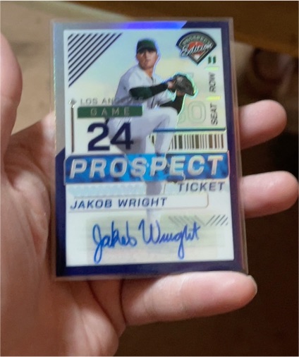2024 Panini Prospect Edition #135 Jakob Wright — front