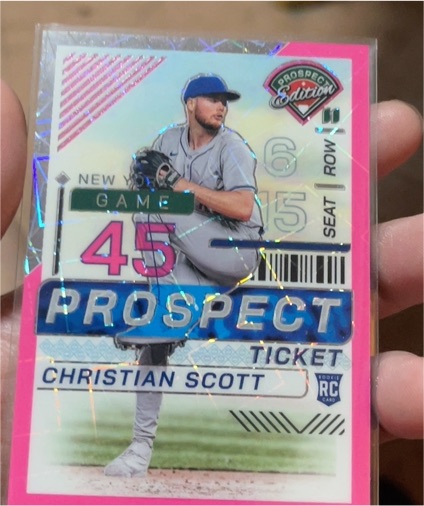 2024 Panini Prospect Edition #74 Christian Scott — front