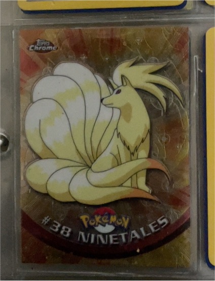 2000 Topps Chrome #38 Ninetales — front