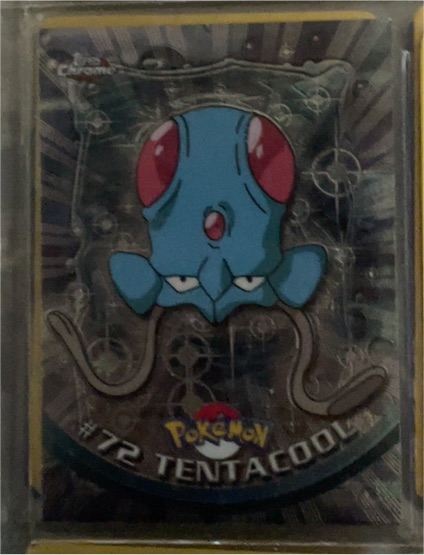 2000 Topps Chrome #72 Tentacool — front