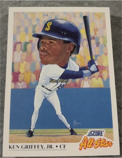 1991 Score #396 Ken Griffey Jr. — front