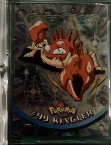 1999 Topps Pokémon #99 Kingler — front