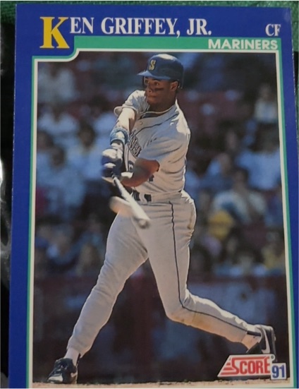 1991 Score #2 Ken Griffey Jr. — front