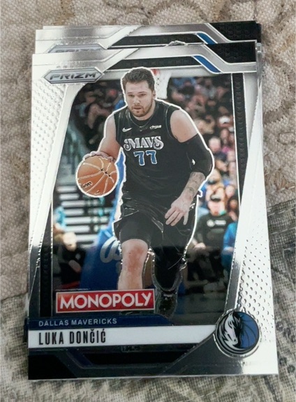 2024-25 Panini Prizm Monopoly #49 Luka Dončić — front
