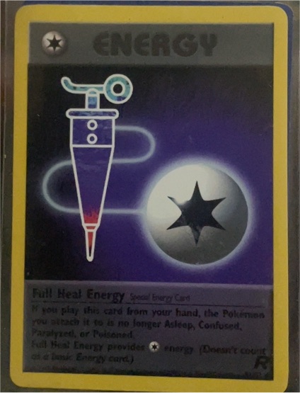 2000 Team Rocket #81 Full Heal Energy — front