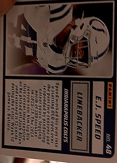 2023 Score #48 E.J. Speed — back