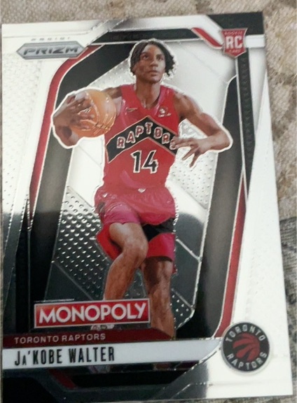 2024-25 Panini Prizm Monopoly #69 Ja'Kobe Walter — front