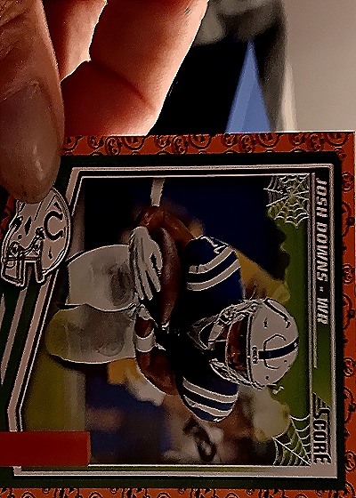 1991 Score #375 Josef Downs — front