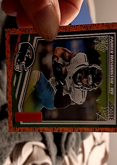 2025 Panini Score-A-Treat #138 Parker Washington — front