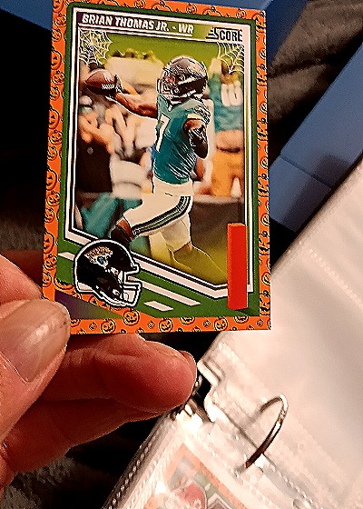 2025 Panini Score-A-Treat Halloween #16 Brian Thomas Jr. — front