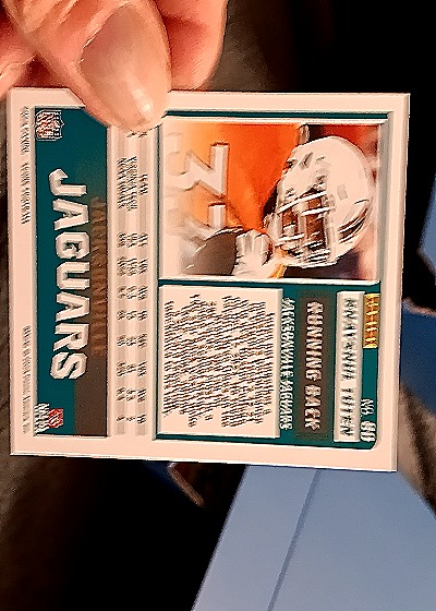 2025 Panini Score-A-Treat #80 Bhayshul Tuten — back