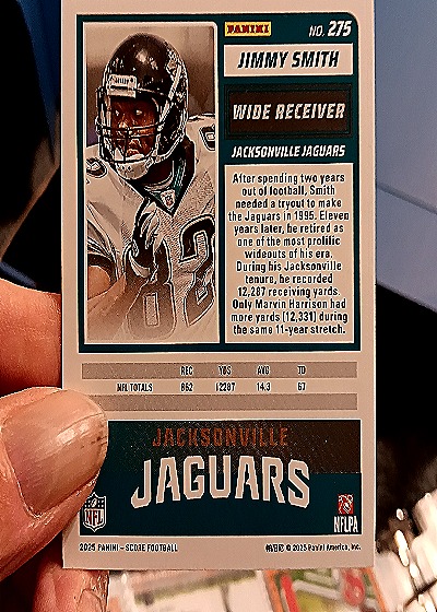 2025 Panini Score A Treat Halloween #275 Jimmy Smith — back