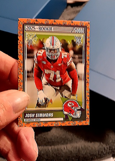2025 Panini Score-A-Treat #32 Josh Simmons — front