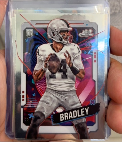 2024 Topps Chrome Cosmic #151 Carter Bradley Rookie — front