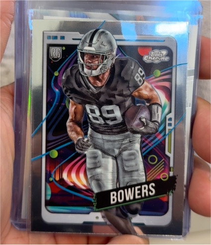 2024 Topps Cosmic Chrome #149 Brock Bowers — front