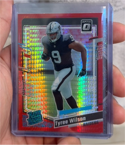2023 Donruss Optic #262 Tyree Wilson — front