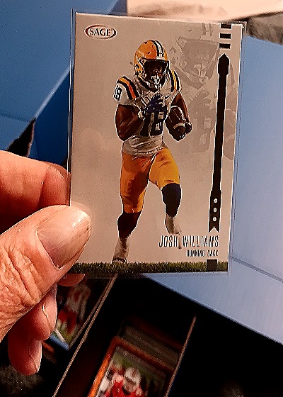 2022 SAGE Josh Williams Rookie Card — front