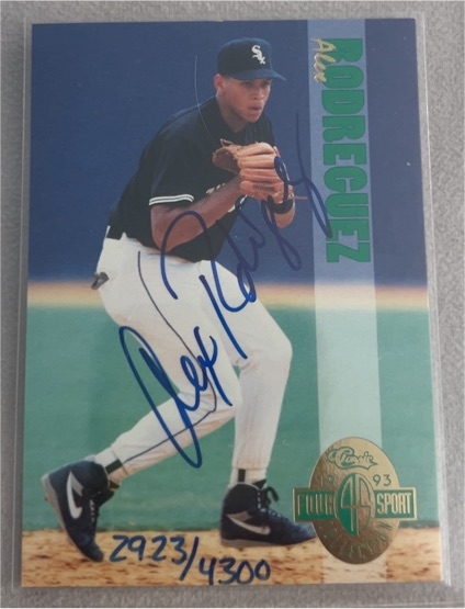 1993 Classic Four Sport #260 Alex Rodriguez — front