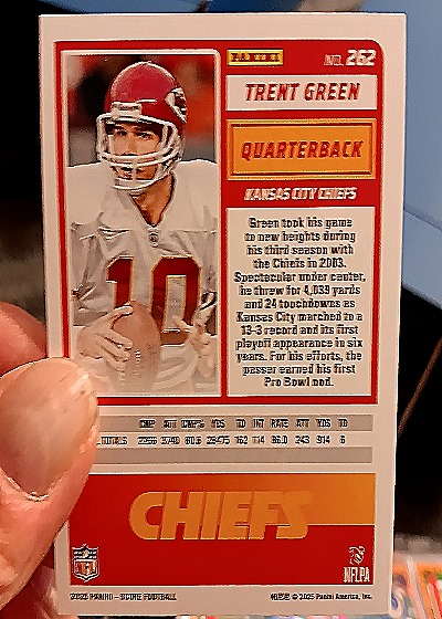 2025 Panini Score A Treat #262 Trent Green — back