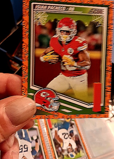 2025 Panini Score #278 Isiah Pacheco — front