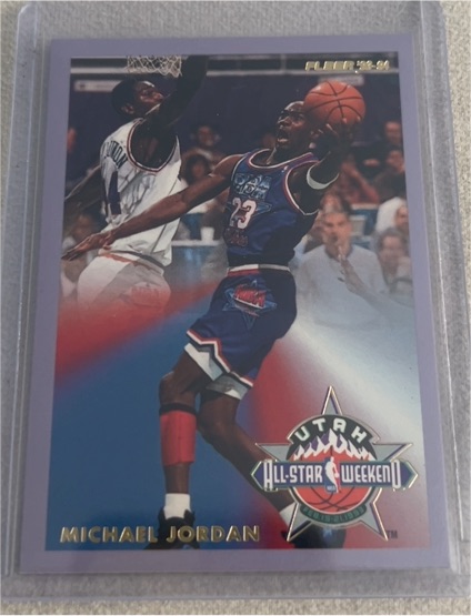 1993-94 Fleer All-Star Weekend #5 Michael Jordan — front