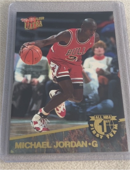 1992-93 Fleer Ultra #4 Michael Jordan — front
