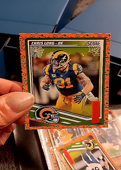 2025 Panini Score-A-Treat #208 Chris Long — front