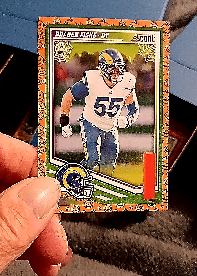 2025 Panini Score #269 Braden Fiske — front