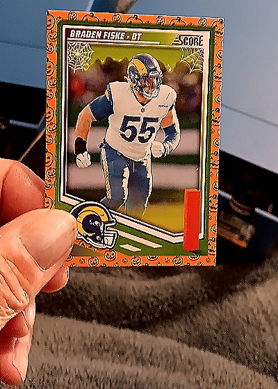 2025 Panini Score #263 Braden Fiske — front