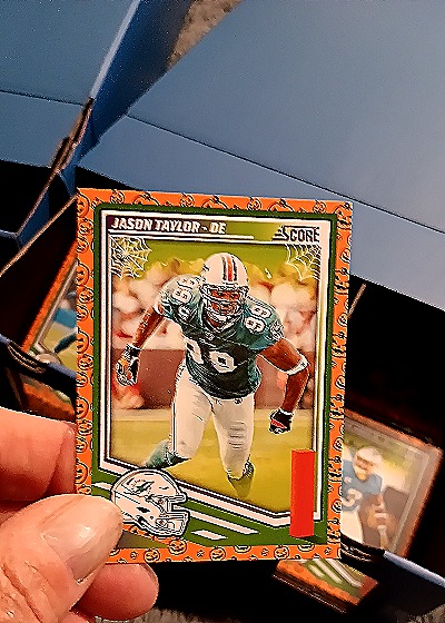 1999 Score #99 Jason Taylor — front