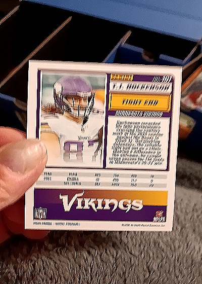 2025 Panini Score-A-Treat #101 T.J. Hockenson — back