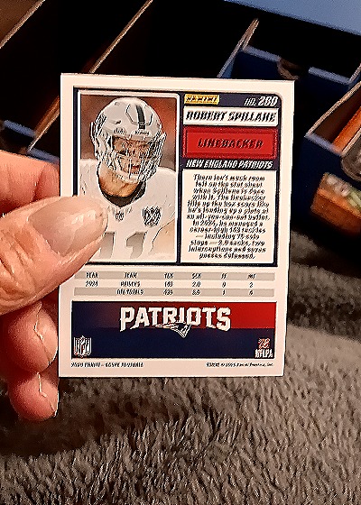 2024 Panini Score #280 Robert Spillane — back