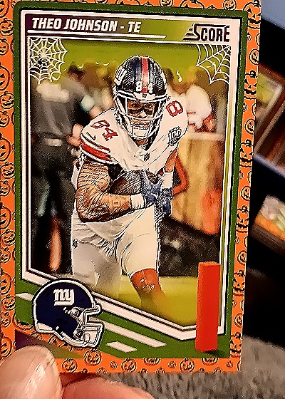 2025 Panini Score-A-Treat #192 Theo Johnson — front