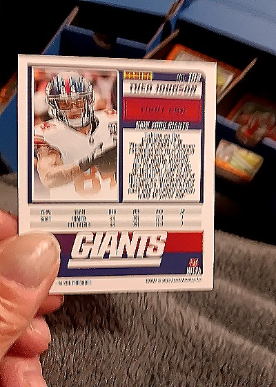 2025 Panini Score-A-Treat #192 Theo Johnson — back