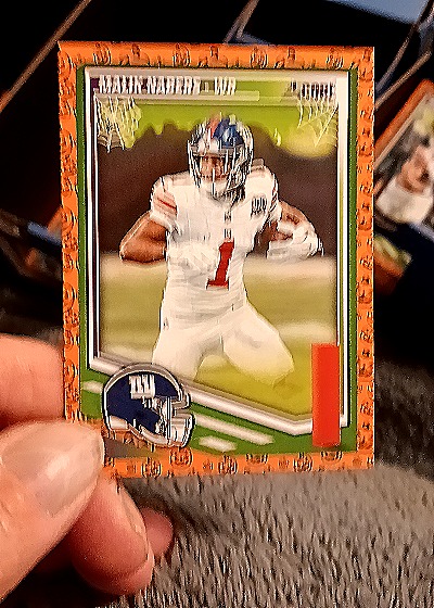 2025 Panini Score-A-Treat #105 Malik Nabers — front
