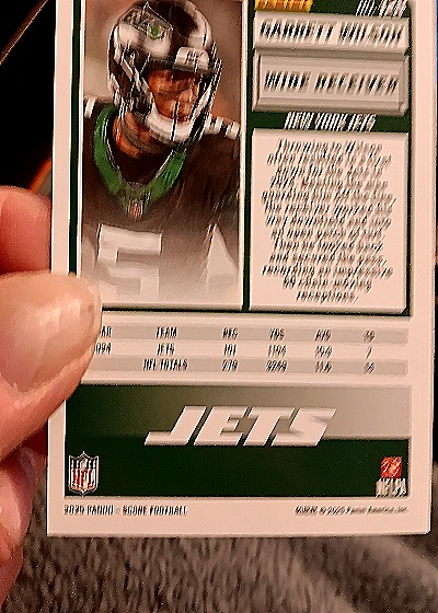 2025 Panini Score A Treat #20 Garrett Wilson — back