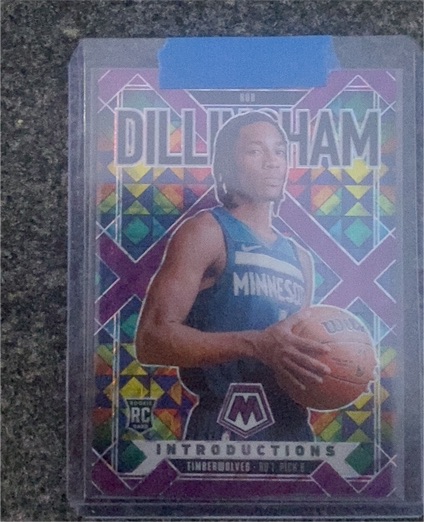 2024-25 Panini Mosaic #12 Rob Dillingham Introductions — front