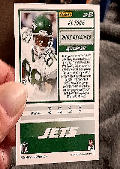 2025 Panini Score-A-Treat #62 Al Toon — back