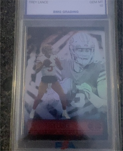 2021 Panini Illusions #61 Trey Lance — front